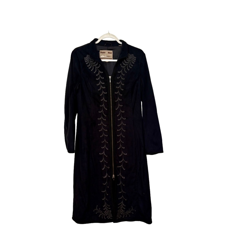 Powder River Outfitters Suede Like Coat-Duster Size Small